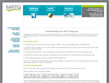 Tablet Screenshot of mrtghelp.com